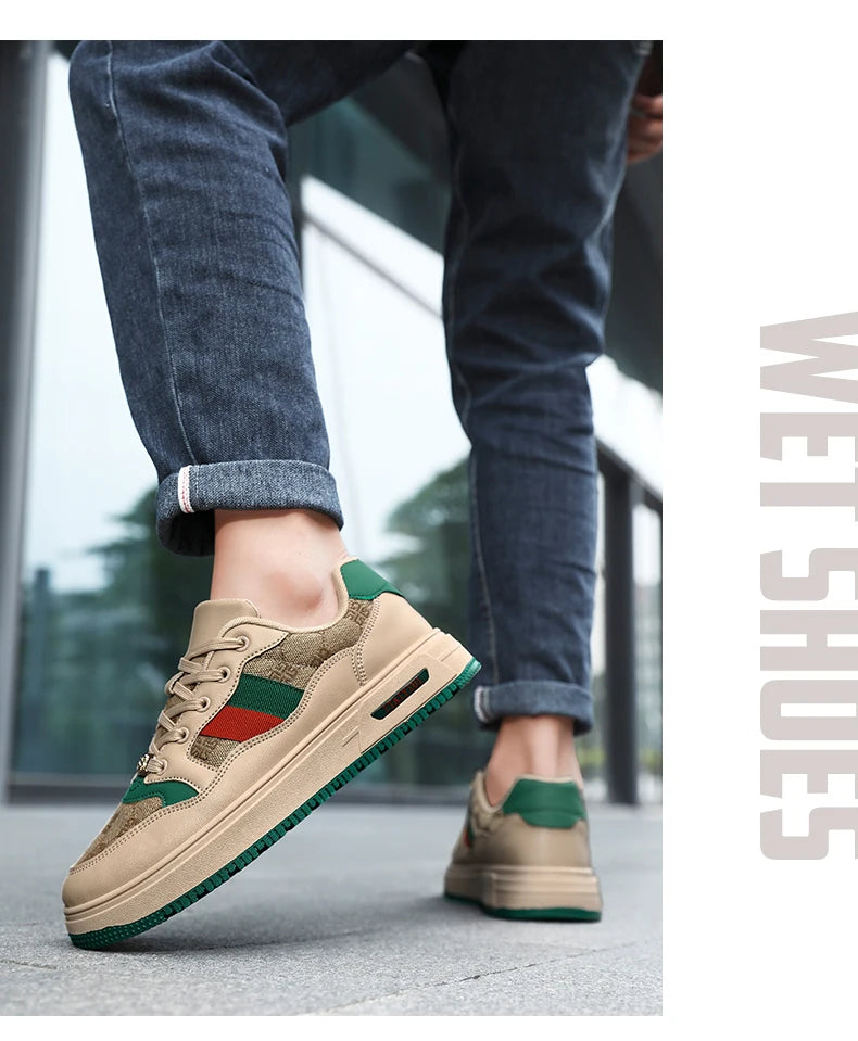 2025 Couple Style Board Shoes Retro All Comfortable Street Fashion Shoes Non-slip Wear Outdoor Casual Board Shoes
