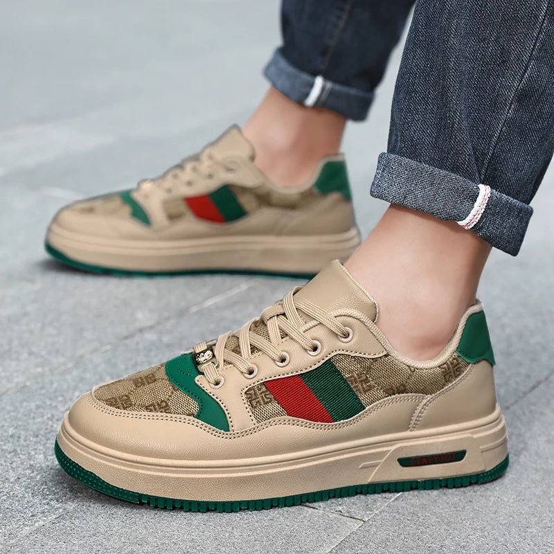 2025 Couple Style Board Shoes Retro All Comfortable Street Fashion Shoes Non-slip Wear Outdoor Casual Board Shoes