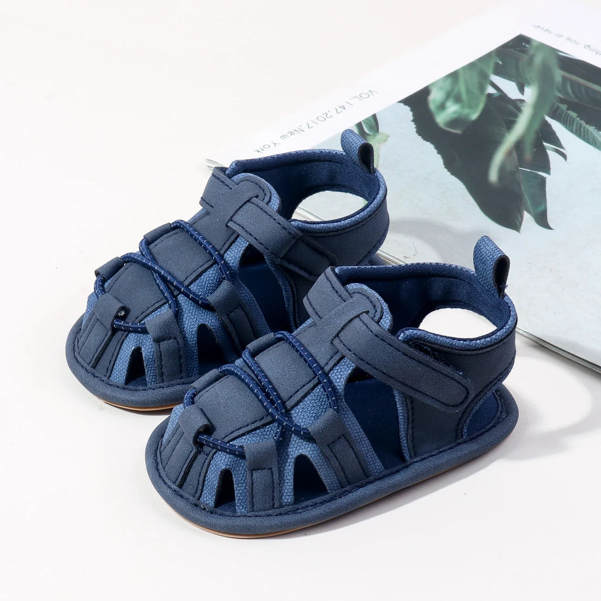 New Baby Shoes For Learning To Walk Spring And Summer Fashion Baby Shoes Soft Sole Anti-slip Sandals For Boys And Girls With Vel