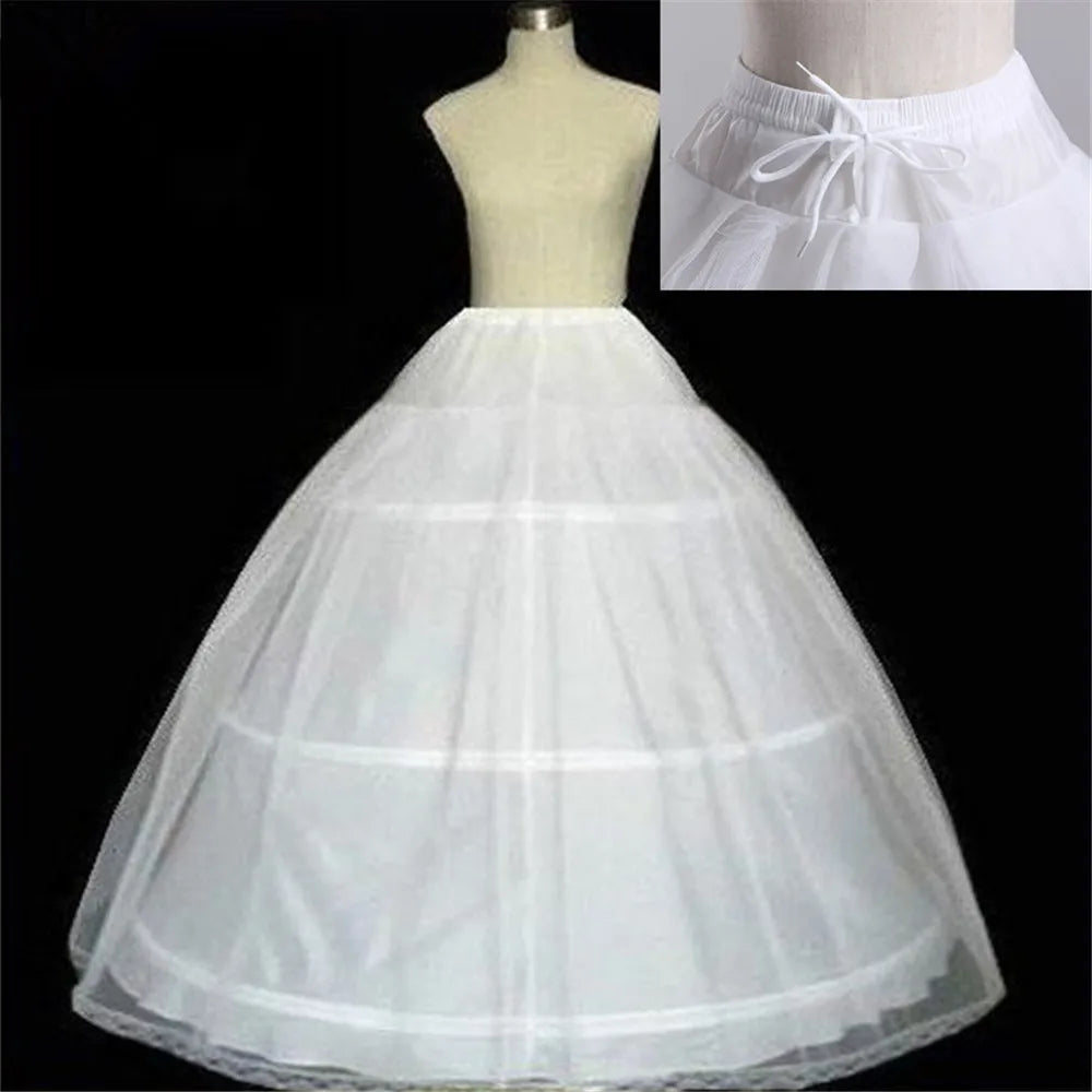 High Quality White Petticoat