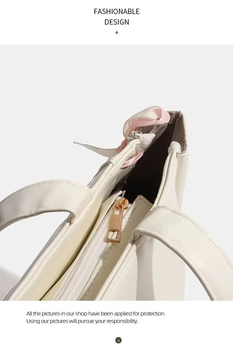 New Y2K Sweet Lolita Pink Ita Bag Women Japanese Transparent Large Capacity Tote Bag Ladies Harajuku Kawaii Handbag Aesthetic