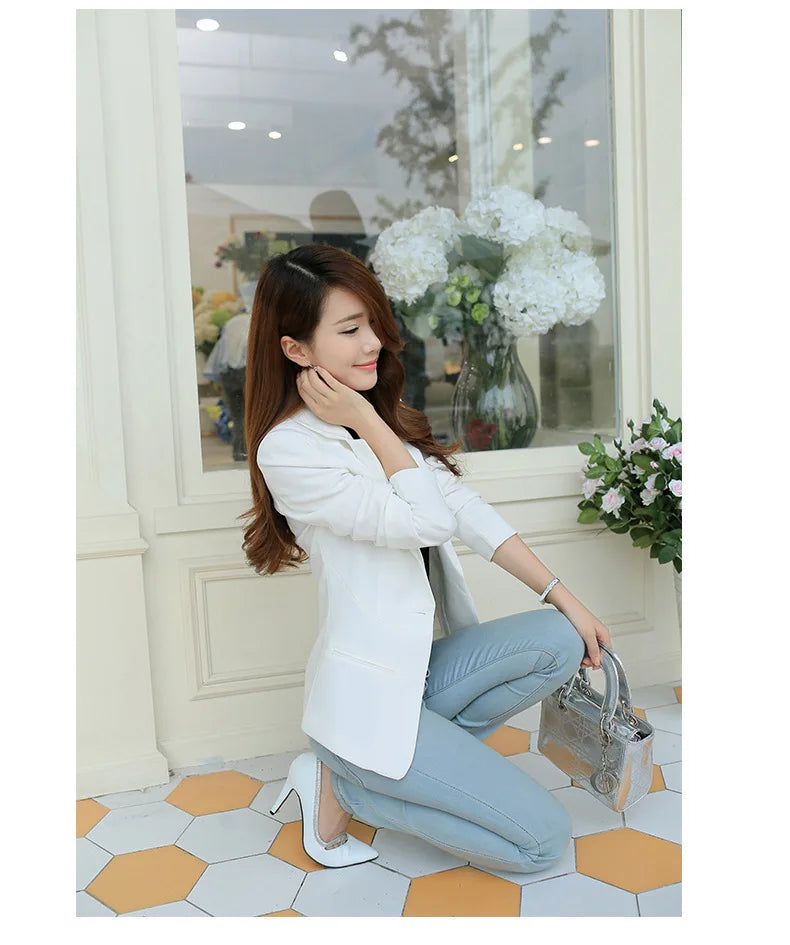 Casual Slim Blazers Jack Jacket Office