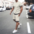 Men's 3D Print T-Shirt & Shorts Set – Casual Summer Beach Wear