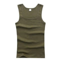 Men's Cotton Sleeveless Tank Top – Gym Fitness Bodybuilding Vest