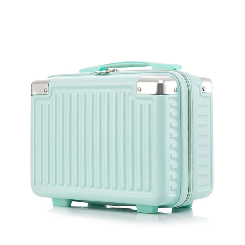 14inch Multifunctional Lady's Cosmetic for Case Travel Hand Luggage Portable Carrying Makeup Bag Suitcase