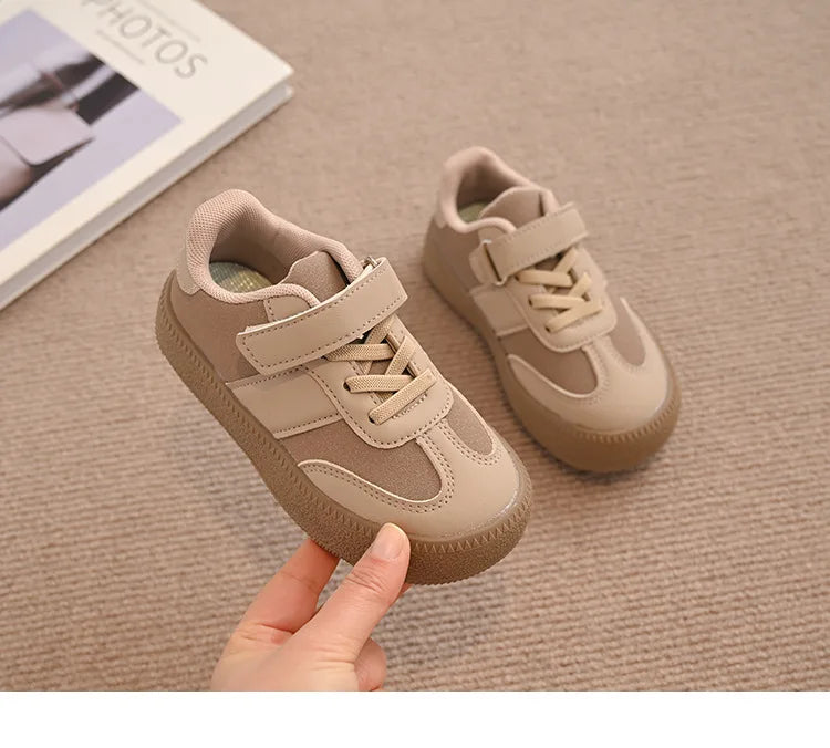 Children Casual Sports Shoes 2025 Spring New Girls Running Shoes Kids Sneakers Fashion Single Shoes Boys Leisure Walking Shoe
