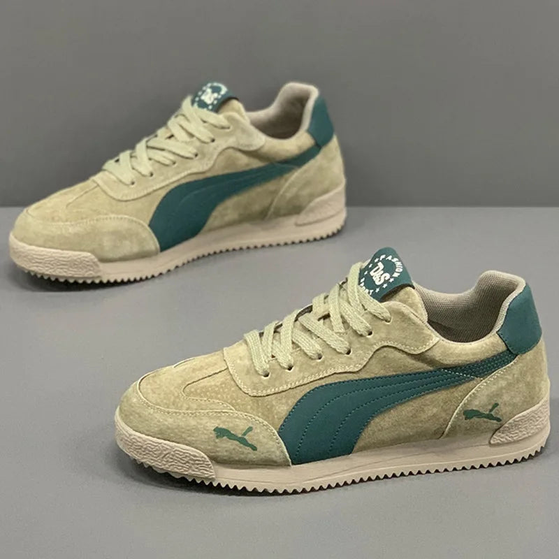 Large Size Men Sneakers Autumn Luxury Breathable Low Help Comfortable Sports Shoes Fashion Vintage Non Slip Outdoor Casual Flats