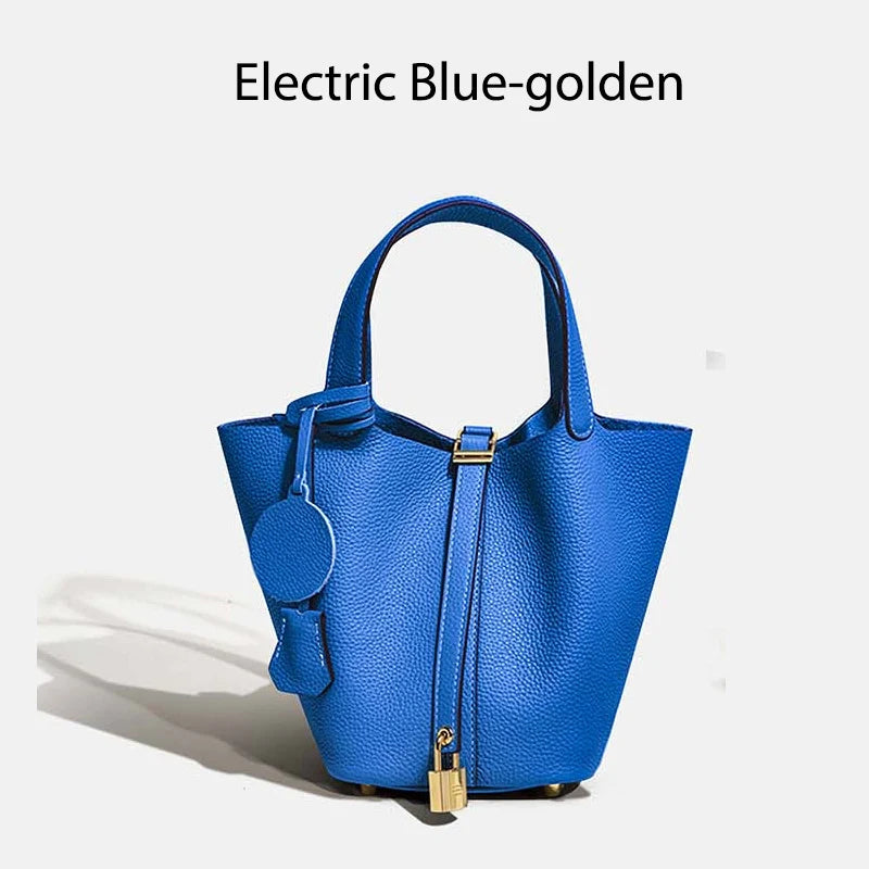 MENDY Women Bags Handbags Bucket Bag Real Leathe Fashion Tote Bag Genuine Leather Luxury Desginer Big Size Large Lady Hand Bags