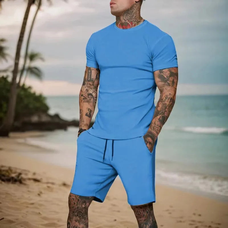 T-shirt shorts set