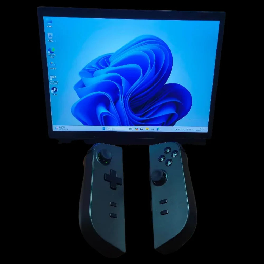 Mini Win dows Gaming PC 10.5 Inch Touch Screen Intel N95 2.0MP Camera mini laptop Detachable Gamepad Portable Handheld Gaming PC