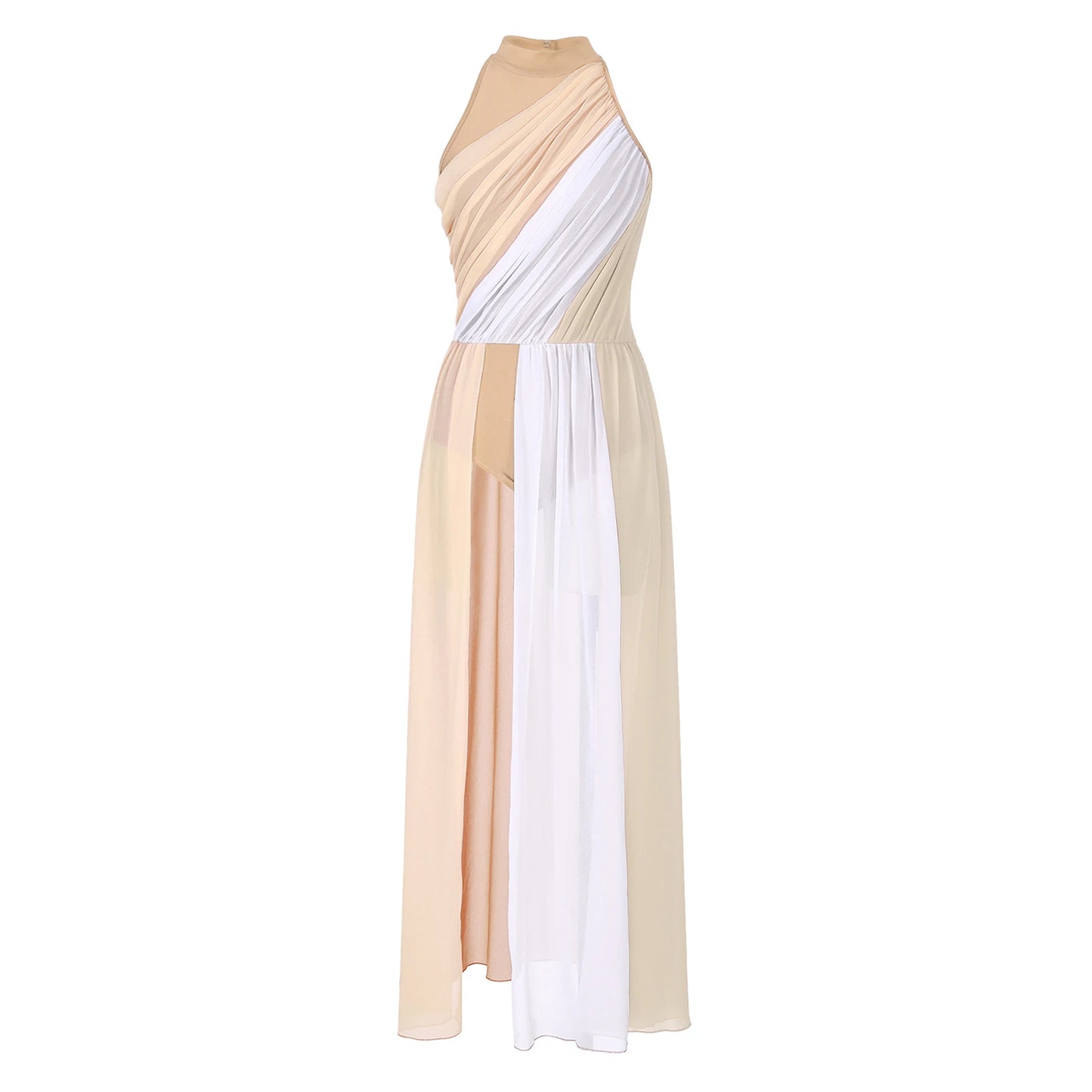 Women Worship Robe Lyrical Praise Dance Costume Modern Dress Adults Liturgical Celebration of Spirit Dancewear Performance Dress