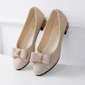 Women Shoes Elegant Shallow Low Heel Shoes Loafers Woman Casual Slip-on Pumps Ladies Comfort Footwear Zapatos De Mujer