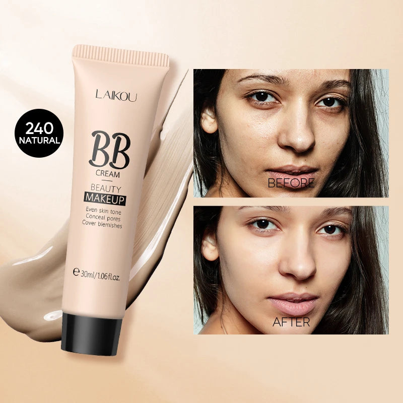 9-color Optional Concealer BB Cream 30ml Natural Facial Concealer Primer Ultimate Coverage Waterproof Foundations Makeup