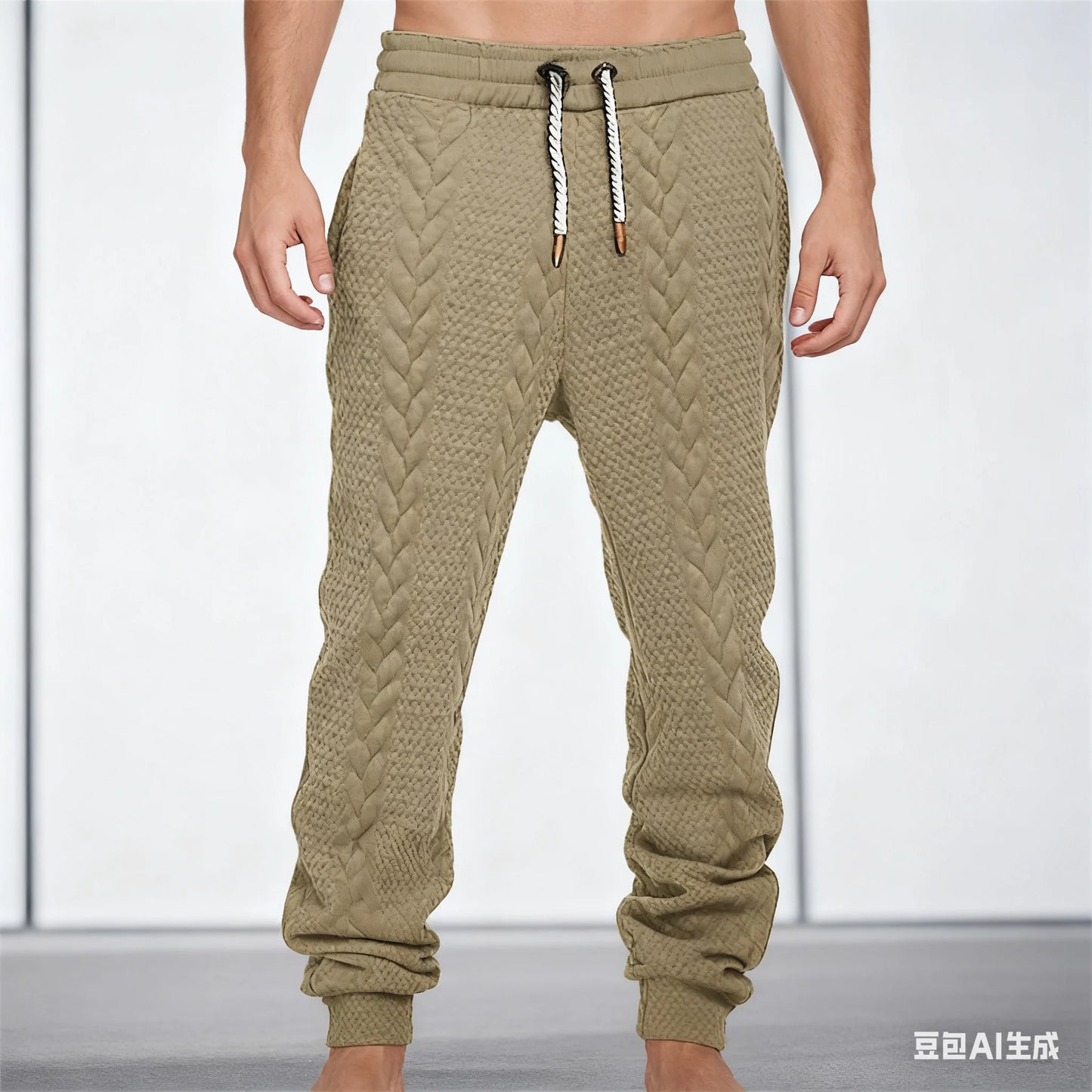 Fall/Winter Men's Pants, Soft and Comfortable Casual Sportswear Pants, Fashionable Street Business Men's  Trousers