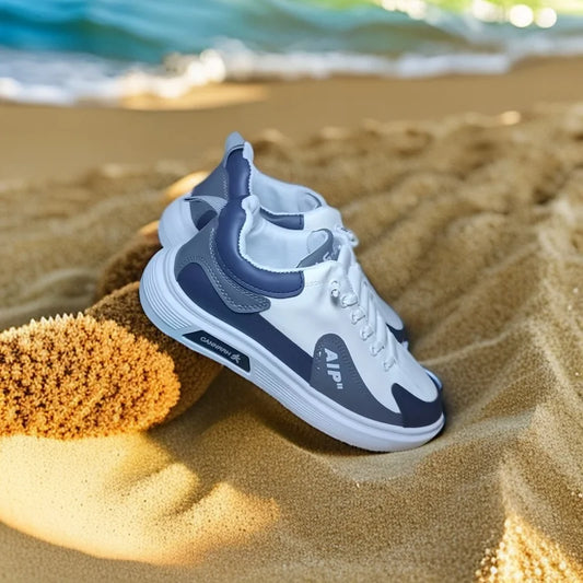 2025 New Breathable Casual Men's Fashion Multi functional Board Shoes Durable Work Wear resistant White Fashion Shoes