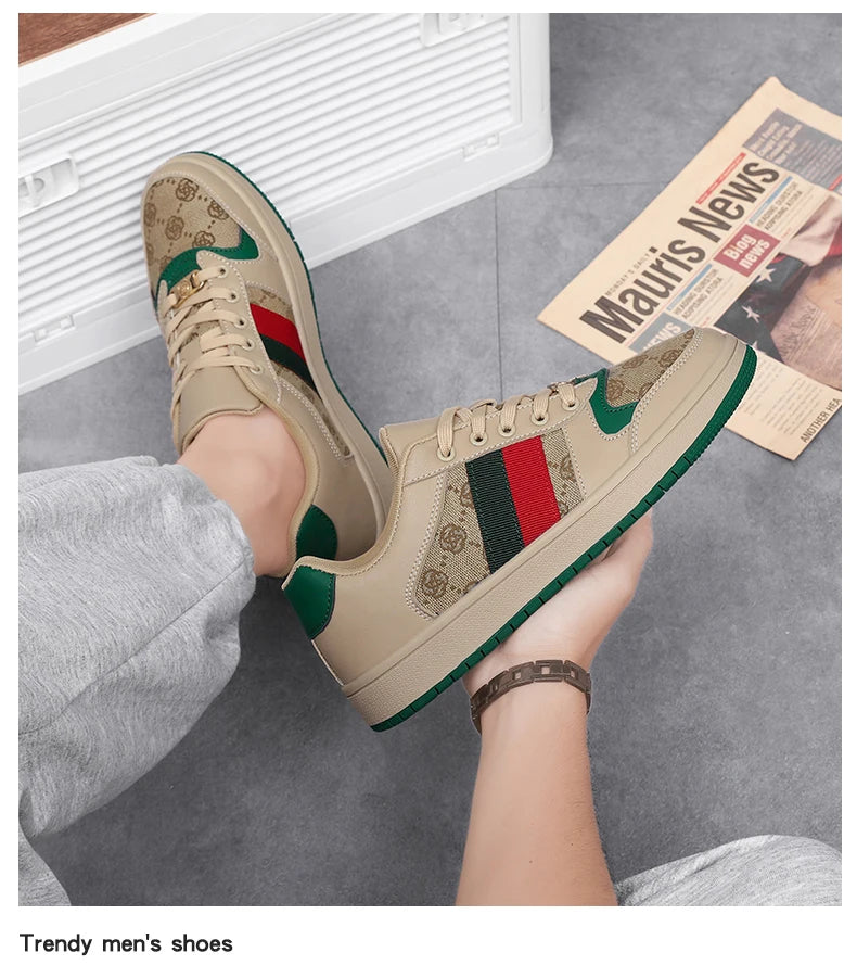 2025 Couple Style Board Shoes Retro All Comfortable Street Fashion Shoes Non-slip Wear Outdoor Casual Board Shoes