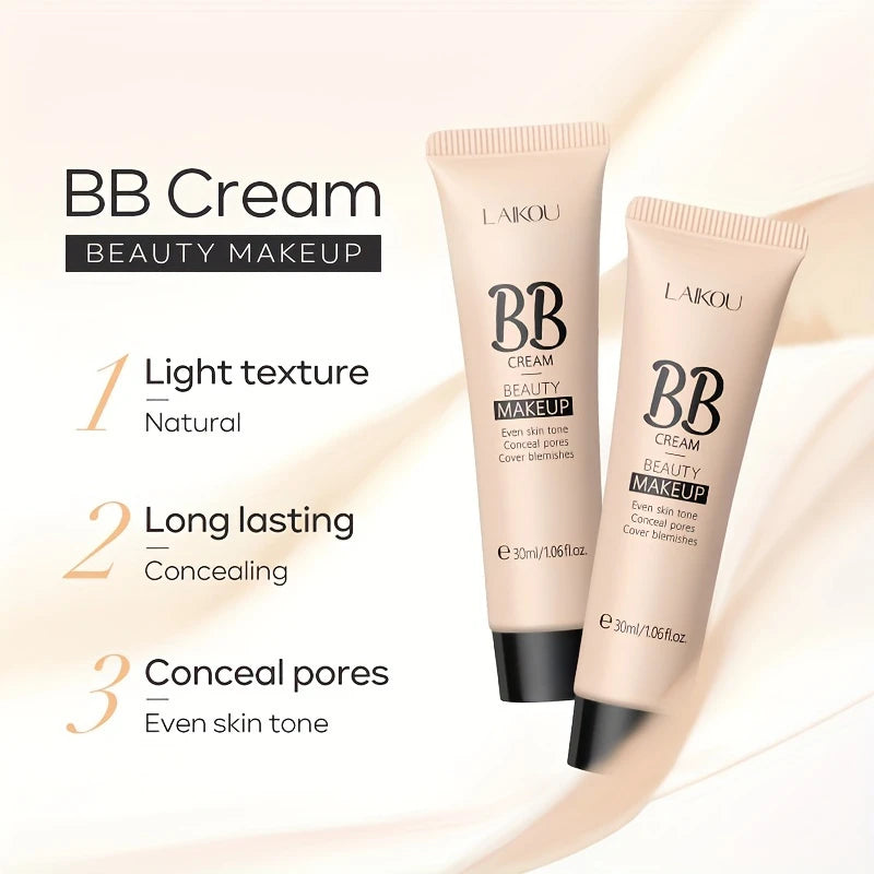 9-color Optional Concealer BB Cream 30ml Natural Facial Concealer Primer Ultimate Coverage Waterproof Foundations Makeup