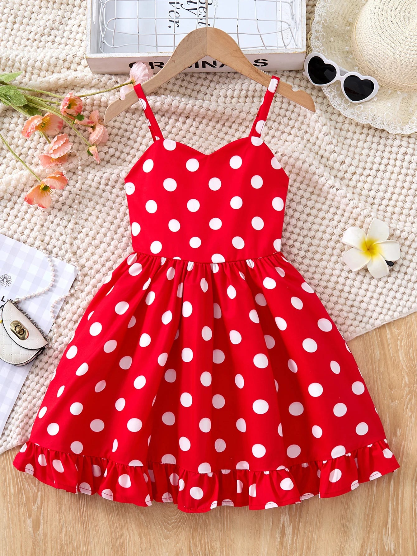 Sweet Girl Summer Full Printed Dress Daily Casual Vacation Beach Clothing 2-10Y Children Outfits Fashion Style Birthday Dress