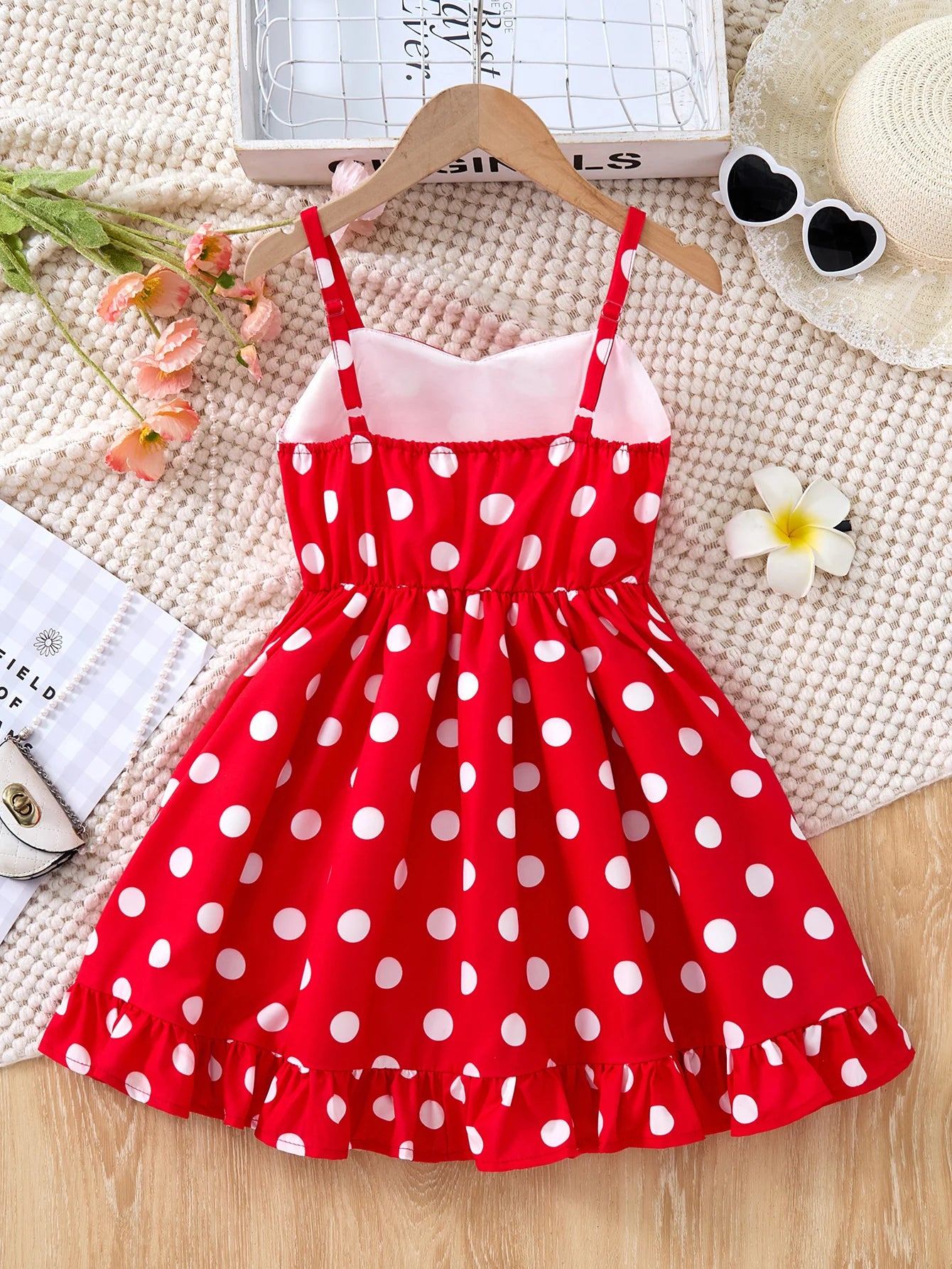 Sweet Girl Summer Full Printed Dress Daily Casual Vacation Beach Clothing 2-10Y Children Outfits Fashion Style Birthday Dress