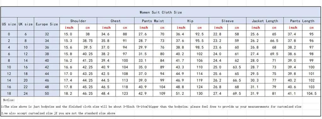 Formal Women Suits Office Slim Fit Ladies 2 Pcs