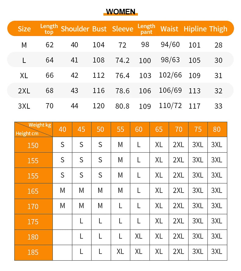 Sauna Suit Women Gym Clothing Set Men Pullover Hoodies Tops Running Fitness Exercise Sportswear Weight Loss Sweating Sports Suit