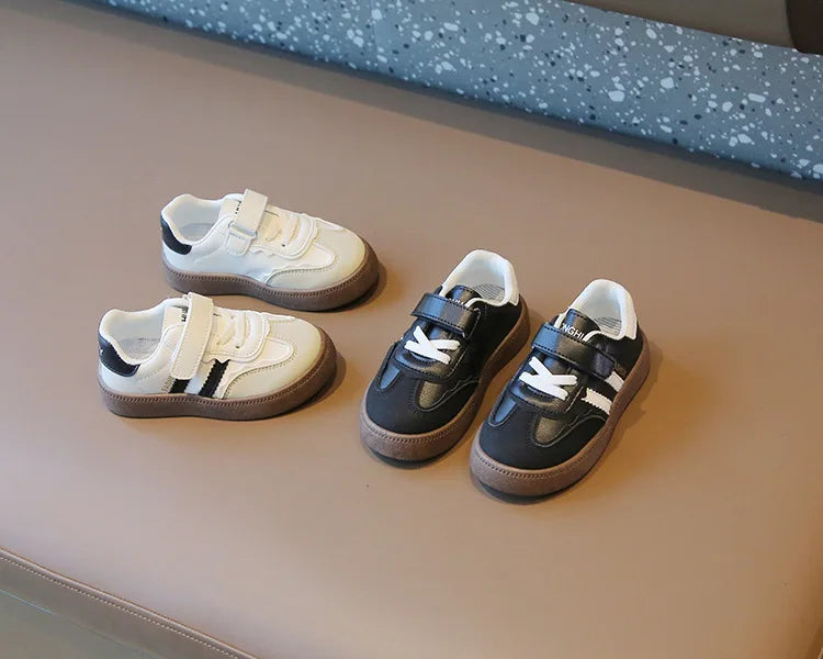 New White Casual Shoes for Baby Boy Girl Children Sneaker Spring Kids Sports Shoes Soft Sole Toddler Walking Shoes 1-7 Years