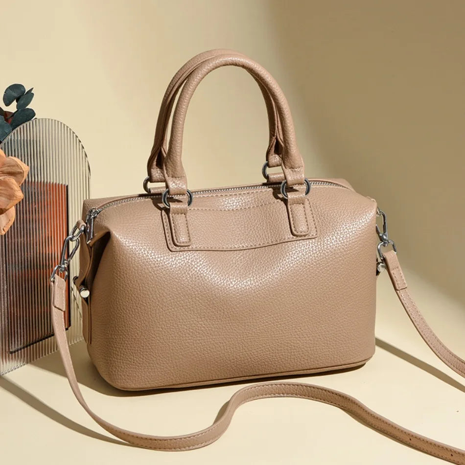 High Quality Soft Pu Leather Casual Tote Bags Women Hand Bags Shoulder Crossbody Messanger Bag Female Large Capacity Sac A Main