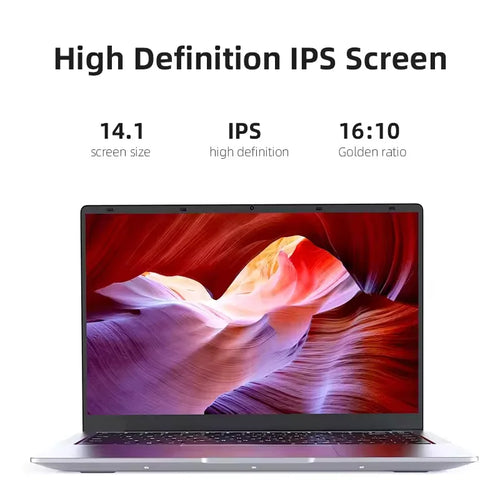 2025 Office Laptop Windows 11 intel core i7-7500U/intel Atom x7 A3950 14.1"  Notebook Computer 1920*1080P  12GB RAM 1/2TB SSD