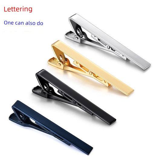 Fashion Minimalist Metal Business Professional Security Tie Clip