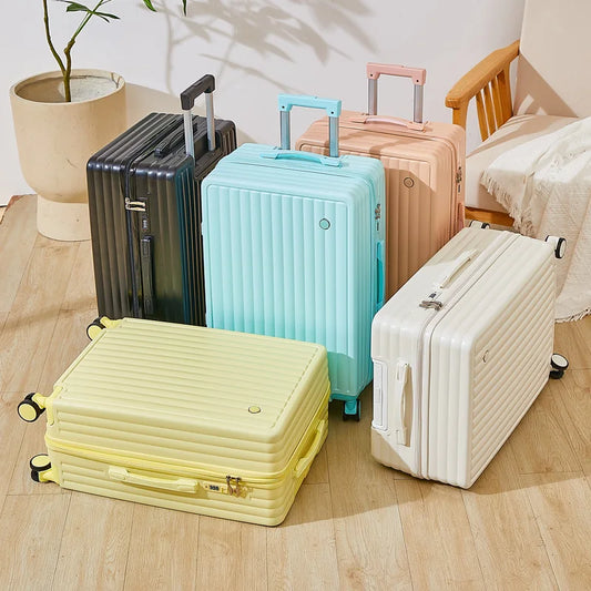 Student suitcase Travel Bag Women's Bag Back to School Spinner Wheel Suitcase Carry-On Boarding Travel 18/20/24