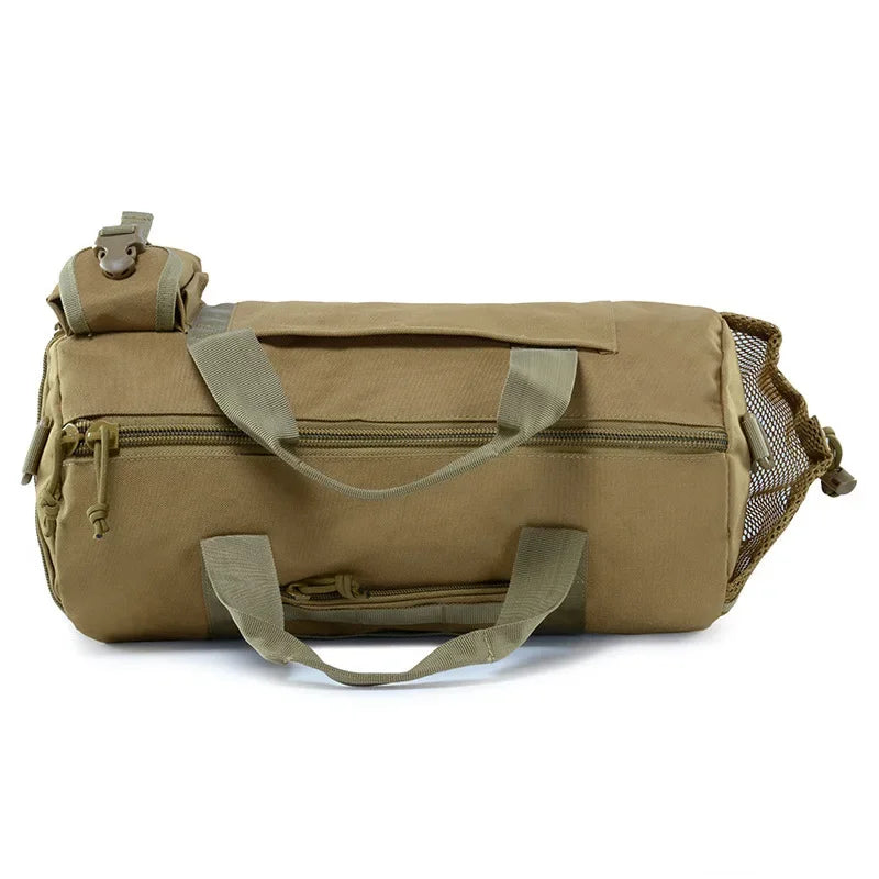 Men's Large Capacity Dry Wet Separation Crossbody Portable Sports Training and Fitness Bag Short Distance Travel Luggage Tote
