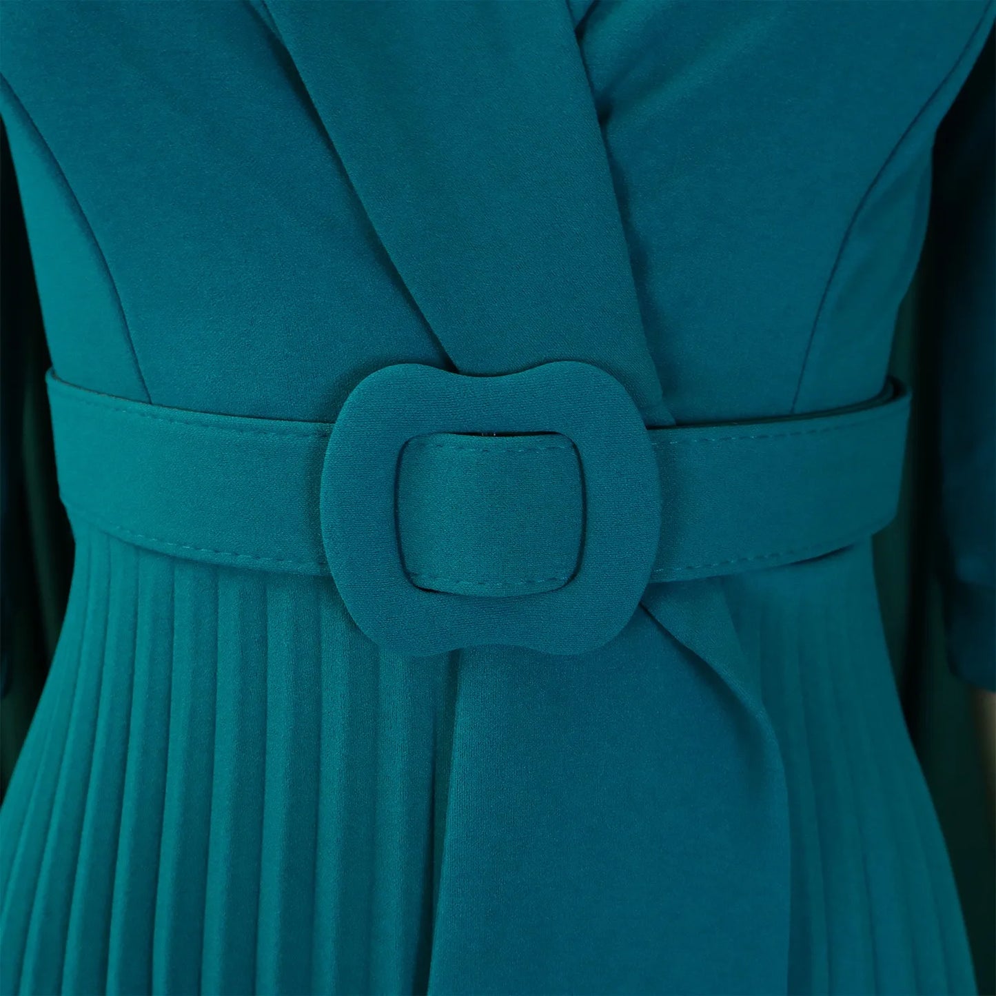 Elegant Office Ladies Dresses 2024 Autumn Fall Notched Collar Half Sleeve Belt Waisted Mid Calf Female Birthday Party Dress Midi