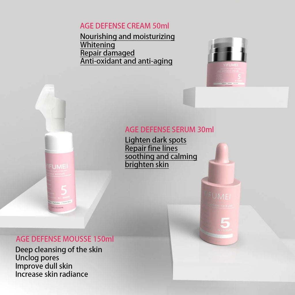 Original Korean Skincare for The Face 5 IN 1 Face Kit with For Skin Moisturizing Day & Night Care Beauty Health Skincare Korean