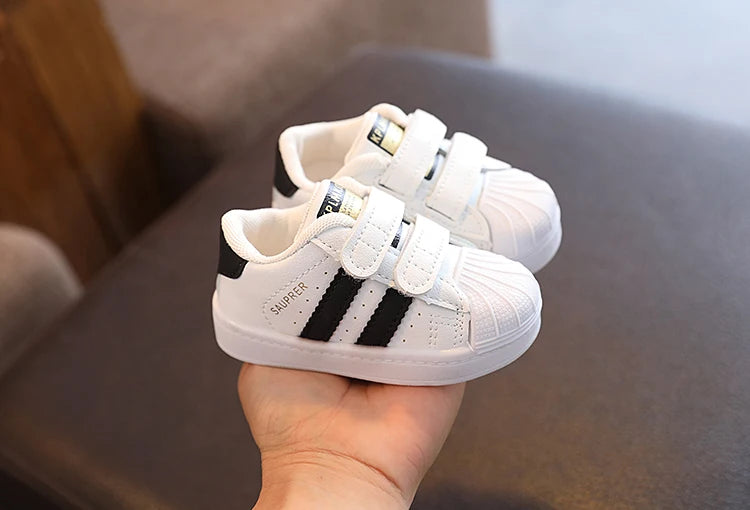 Baby shoes toddler shoes soft sole baby spring and autumn shell toe boys and girls shoes infant sneakers children's single s