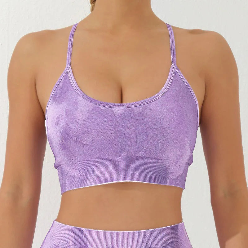 Women's Fitness Clothing Gym Sport Outfit for Woman Sweatsuit Lady Sets Womens Clothes Gym Women 2 Piece Set Outfit Sports Bra