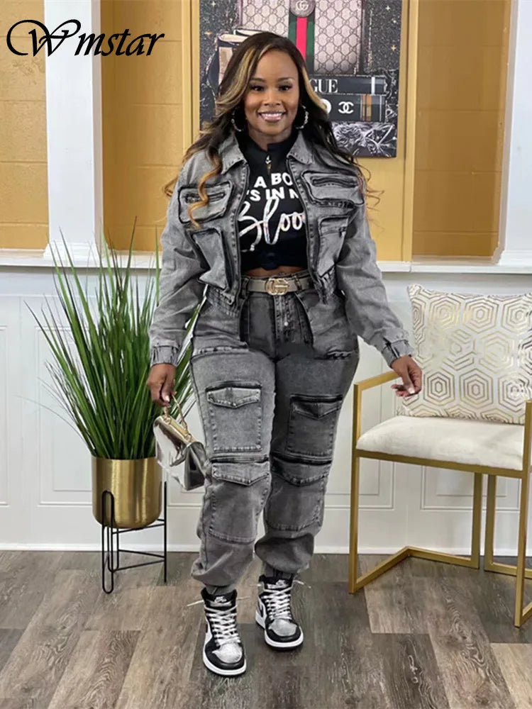 Denim Set for  Women