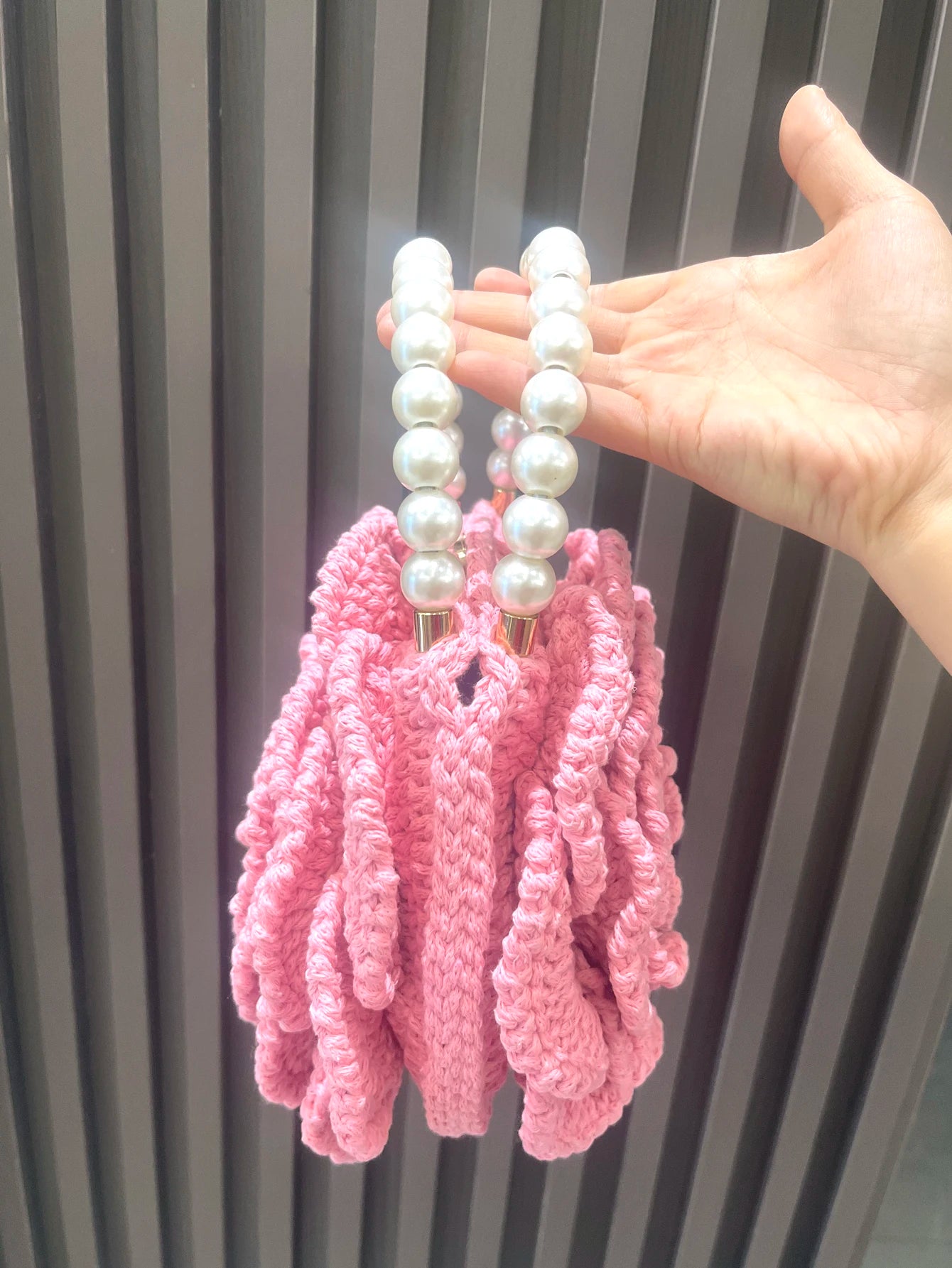 handmade Crochet flower shape Evening clutch Bag Purses and handbag luxury Designer banquet bag Women's bag