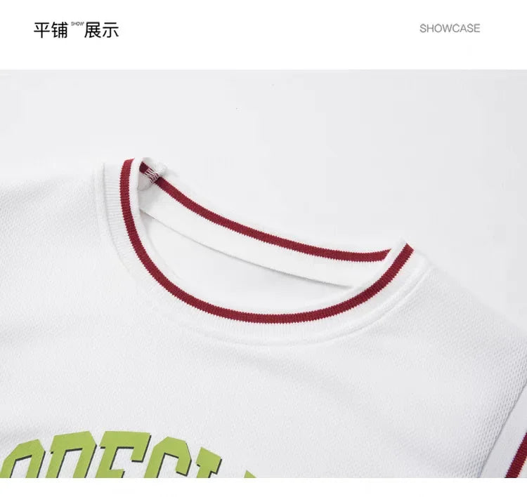 2pcs New Kids Short Sleeve Set Summer Short Sleeve Set 2025 Thin Children's Clothing Quick Dry Sports Suit