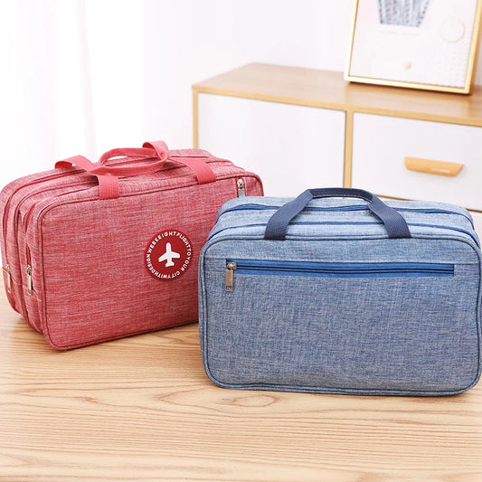 Waterproof Travel Cosmetic Storage Bag Portable Makeup Bag Large Capacity Travel Woman Makeup Travel Mens Toiletry Bag