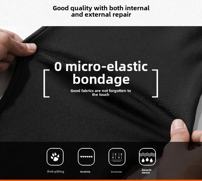 Winter Thickened Fleece-Lined Casual Pants Men's Loose-Fit Sweatpants Trendy Youth Sweatpants Bunched Feet Pants Casual Pants