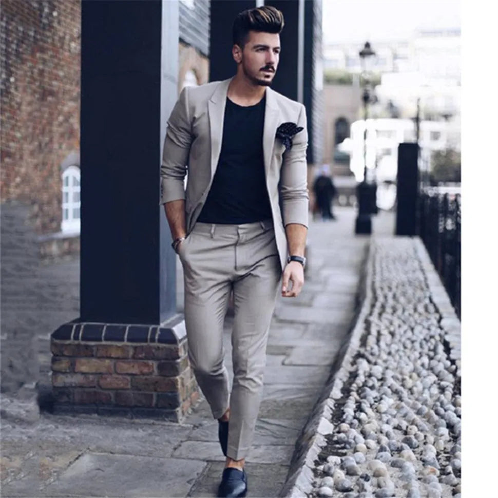 men slim suit
