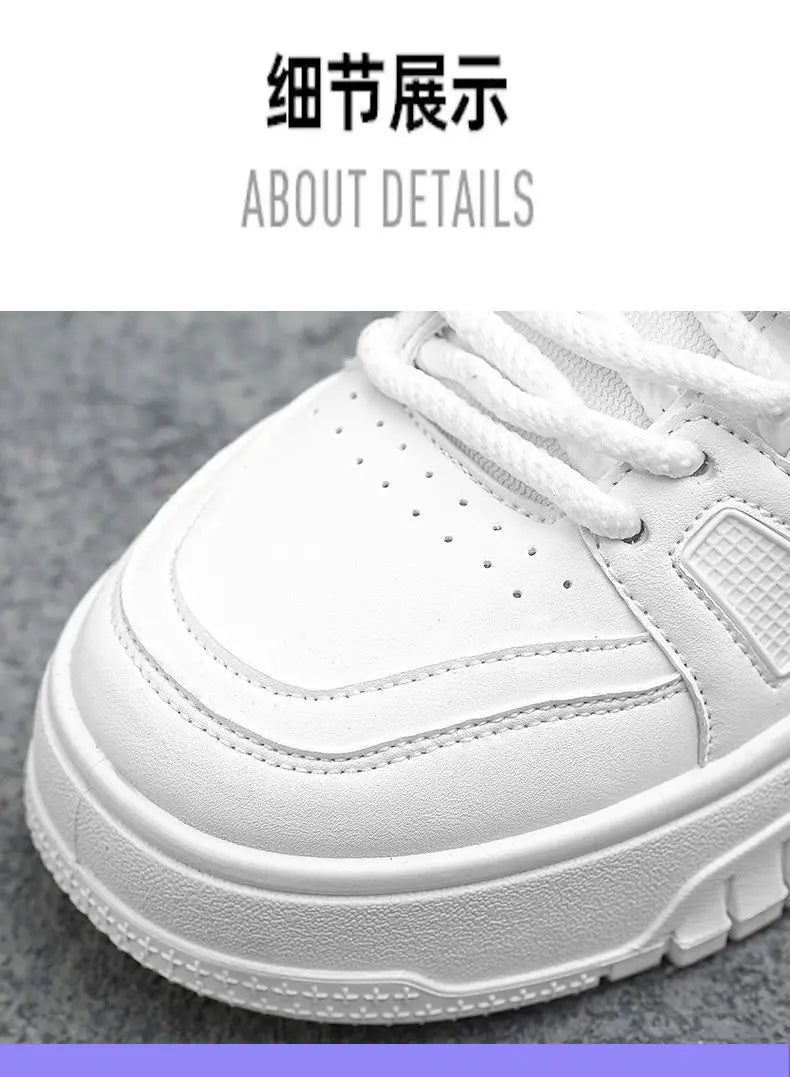 2025 New Fashion Trend Casual Shoes for Men pu Breathable Versatile Sports Shoes Low Top Comfortable Outdoor Board Shoes