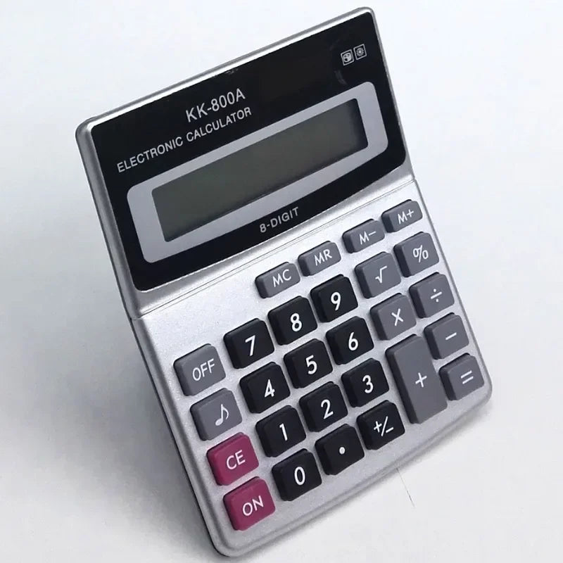 Calculator  Metal Desktop large font wide Calculator Business Computer Office Supplies with Manufacturer Wholesale