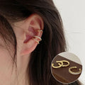 Cute Clip Earrings Female Buckle Ear Cuff No Piercings Fake Cartilage Ear for Women Delicate 2023 Fashion Jewelry Accessories