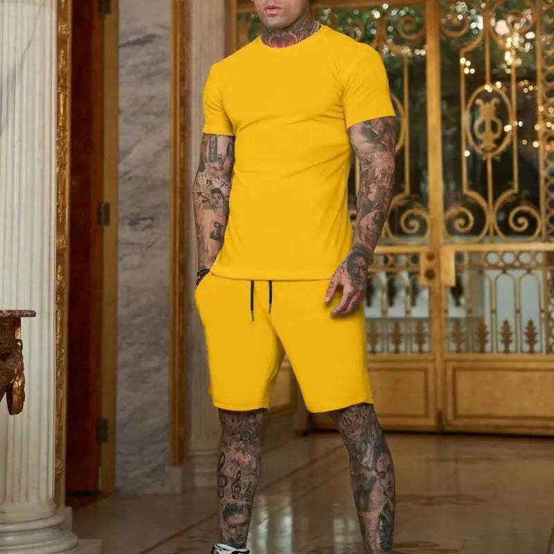 T-shirt shorts set