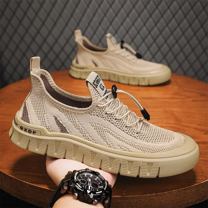 Sneakers Man Summer Design Comfortable High Quality Vulcanize Shoes for Men Non-slip Running Sports Casual Walking Comfortable