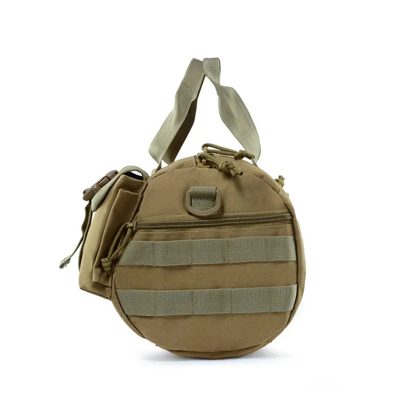 Men's Large Capacity Dry Wet Separation Crossbody Portable Sports Training and Fitness Bag Short Distance Travel Luggage Tote