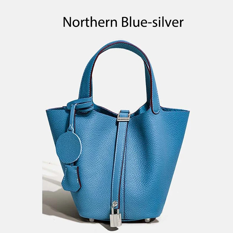 MENDY Women Bags Handbags Bucket Bag Real Leathe Fashion Tote Bag Genuine Leather Luxury Desginer Big Size Large Lady Hand Bags