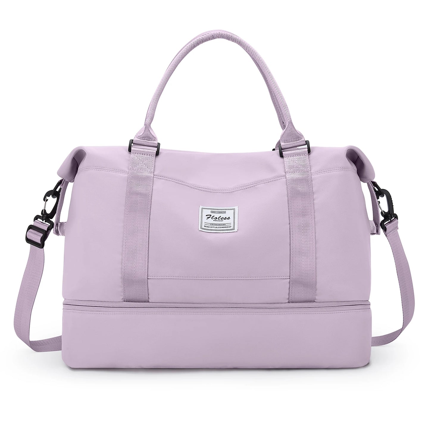 Weekender Bags for Women,Personal Item Travel Bag with Shoes Compartment,Overnight Travel Duffel Bag with Toiletry Bag