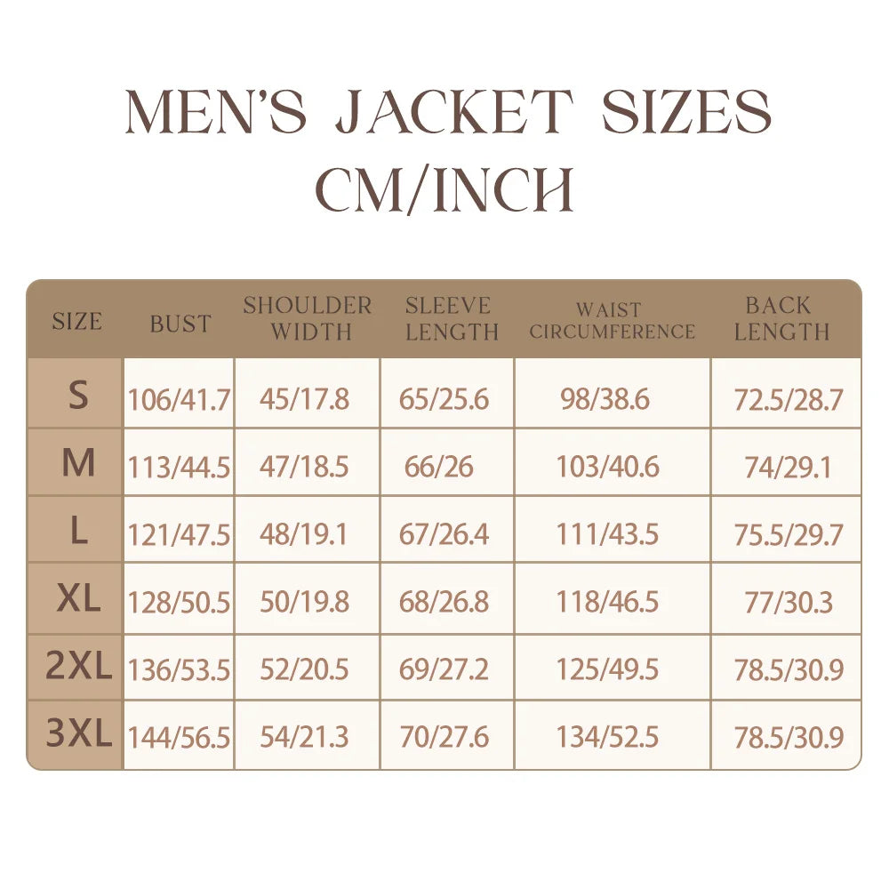 Jackets Man Winter Men's Winter Men's Herringbone Pattern New Jacket Single Breasted Casual High Quality Jacket Outerwear Autumn
